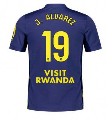 Atletico Madrid Julian Alvarez #19 Udebanetrøje 2025-26 Kortærmet